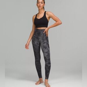 Lululemon align pant size 2. 25” grey tie dye. Brand new, never worn.